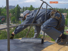 Ремонт плоской кровли