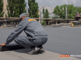 Ремонт плоской кровли